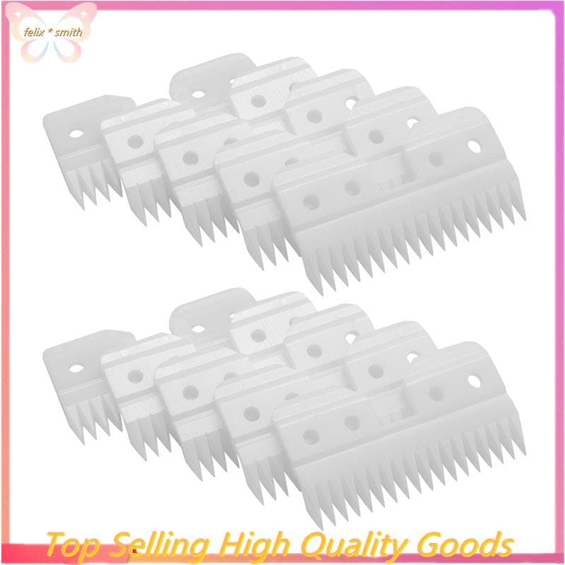 10 Pçs/Lote Substituível Cerâmica 18 Dentes Pet Clipper Lâmina De Corte Para Série A5
