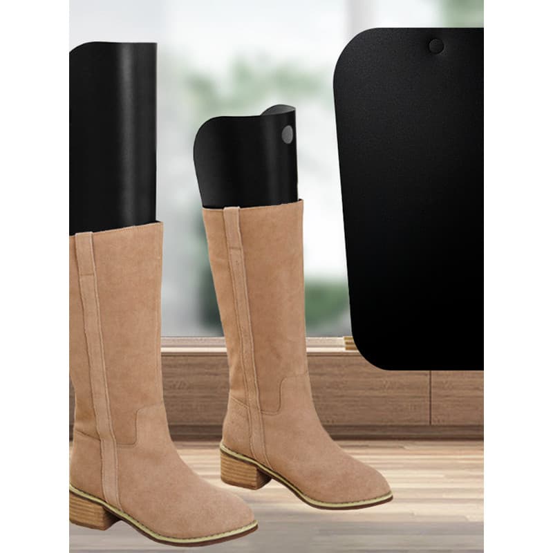 Suporte interno em forma de bota de plástico, peça de suporte para bota, ferramenta útil, botas fixas elásticas, Anti-de