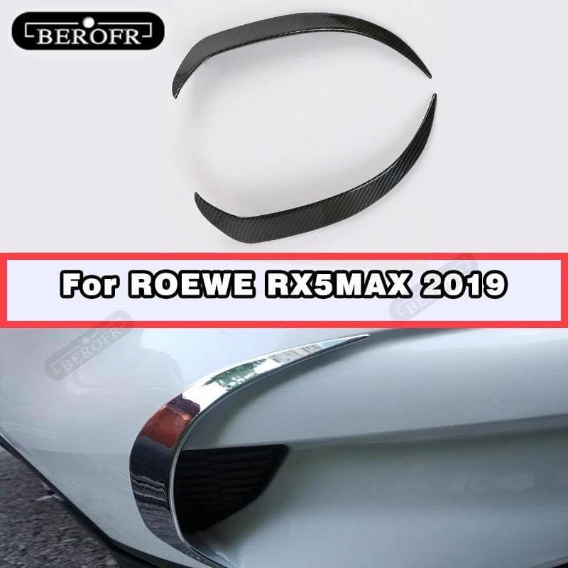 Para ROEWE RX5MAX Amortecedor Traseiro Cerca A Saída De Ar Cauda Faca Vento Ventilação 2019 ABS Capa Decorativa Adesivo