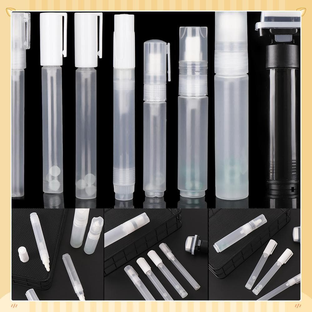 1 Refillable ink Stationery Plastic Barrels Tube Repeatable Use Graffiti Pens Paint Pen Accessories