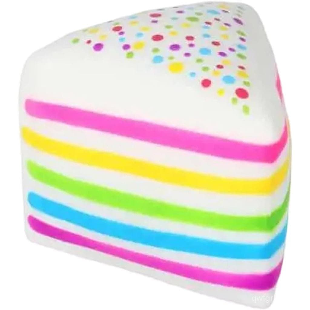 Squishies RainbowCake, Squishies Jumbo de Elevada Densidade 2026, Squishy Macio para Alívio do Estresse, Bola Sensorial