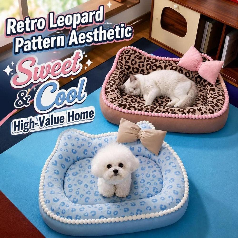 Cama Com Almofada Para Animais De Estimação , Sofá-Acolchoado Macio Lavável Cães E Gatos , Tapete De Dormir Respirável E