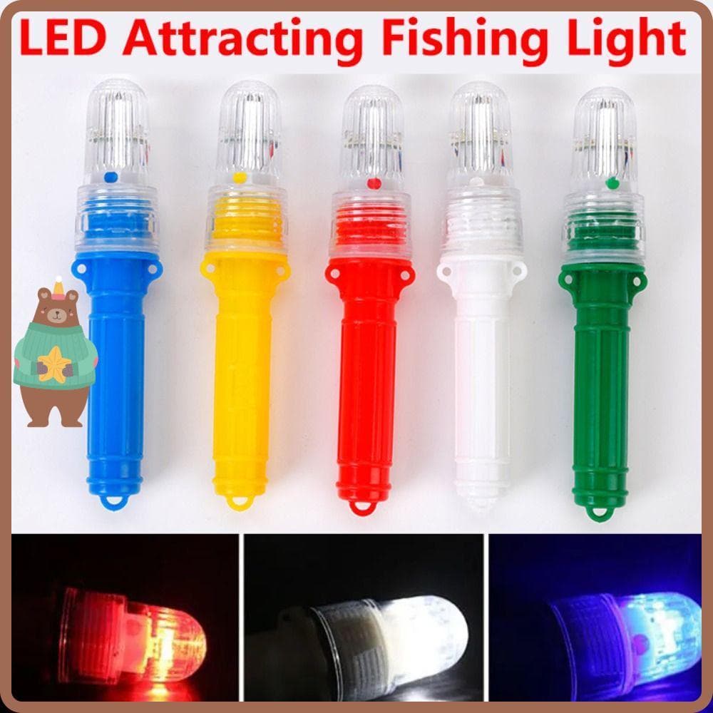 LED Luz De Pesca , Controlada Por , Lâmpada De Flash Duplo Sinalização De Bóia , À Prova D'água