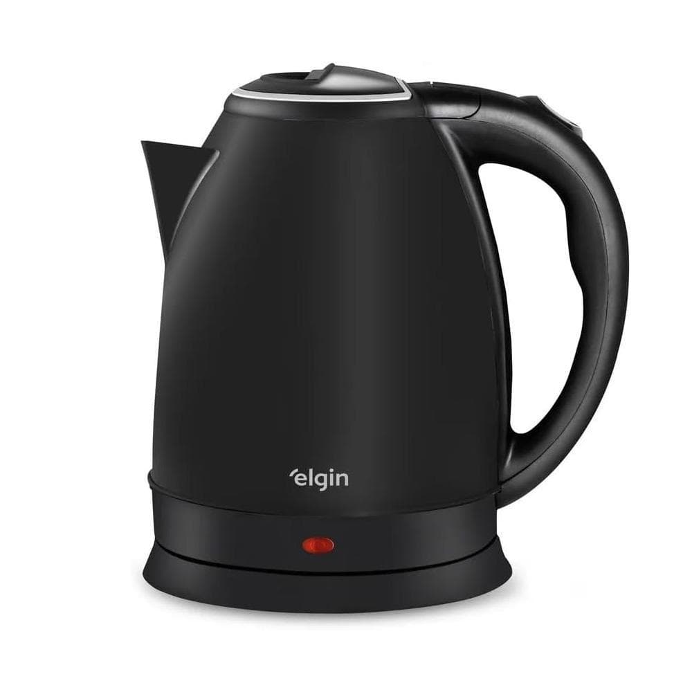 Chaleira Elétrica Elgin Aço Inox CHA1B 2L Sem Fio 220V 1500W