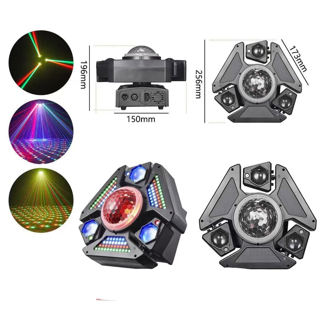 Qiu - Moving Head Linha Completa Canhão de Luz 127v  – Iluminação Mini ao Profissional P/ Festas.