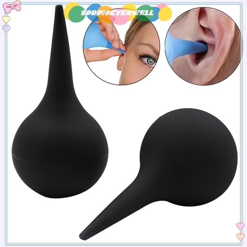 [springevenwell] Kit De Limpeza De Irrigação Para Remoção De Cera De Ouvido , Limpador De Poeira De Lâmpada Removedor Ad