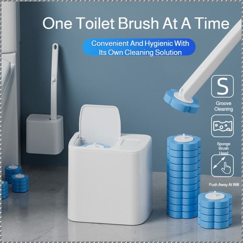 Multi-function Brush Disposable Hygiene Toilet Brush Fast and Efficient Cleaning Antibacterial