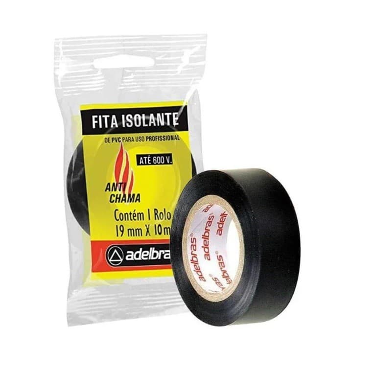 Fita Isolante Antichama 19 mm x 10m - Adelbras