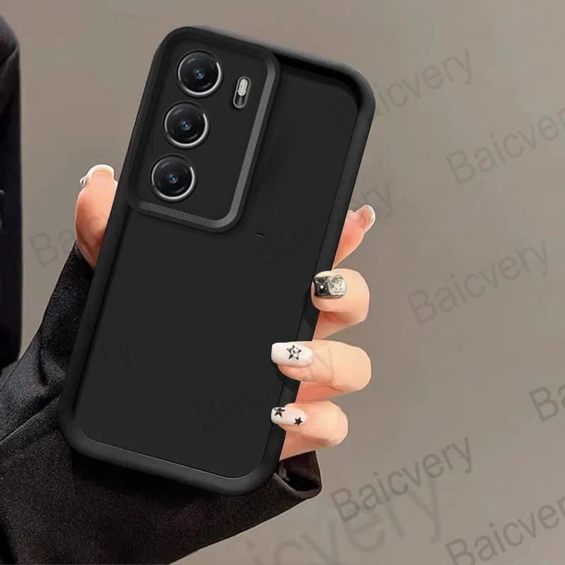 Invólucro Para ITEL City 100 C671L Colorido Fosco TPU Capa Protetora De Lente De Proteção De Borda De Telefone