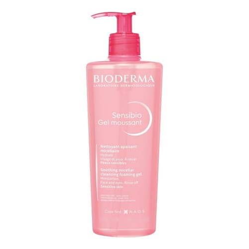Gel De Limpeza Facial Sensibio Gel Moussant Micelar 500ml