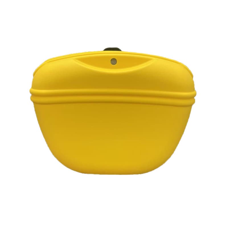 Saco de treinamento para animais de estimação de Silicone saco de lanche de cachorro treinamento ao ar livre lanche saco