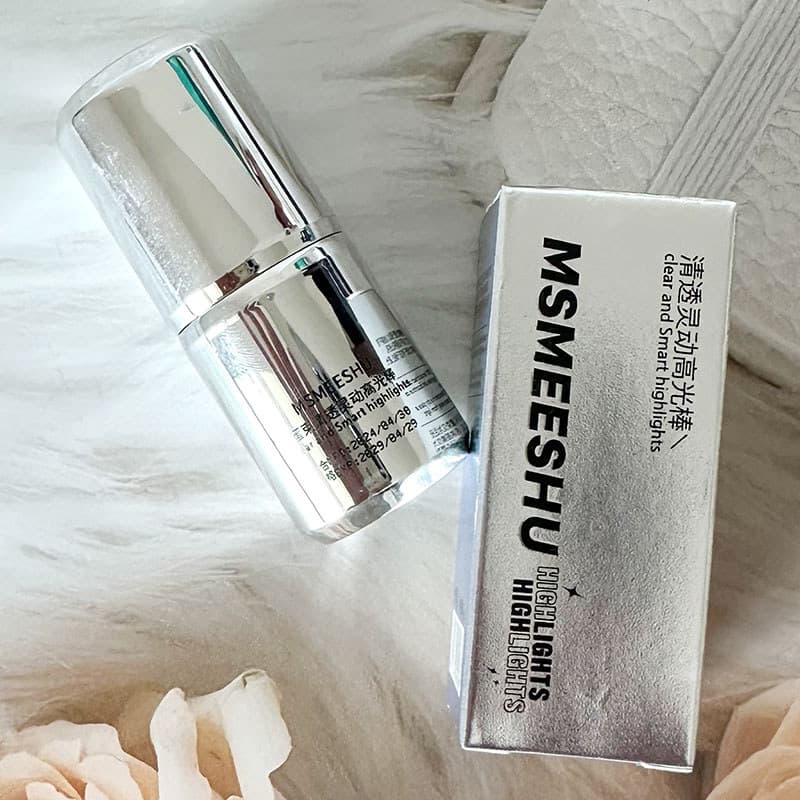 Feixe de mel claro inteligente iluminador brilho de água vara feminino brilho Natural fino piscando Blush creme luz tran