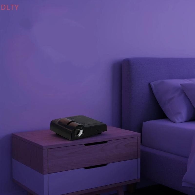 DL 16 Padrões Decorativos Luz Noturna Lua Flor De Cerejeira Mandala Lâmpada De Projeção Quarto Abajur De Mesa Para Casa