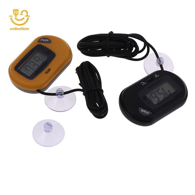 smileofenn LCD Digital Tanque De Peixes Réptil Aquário Medidor De Água Termômetro Temperatura br