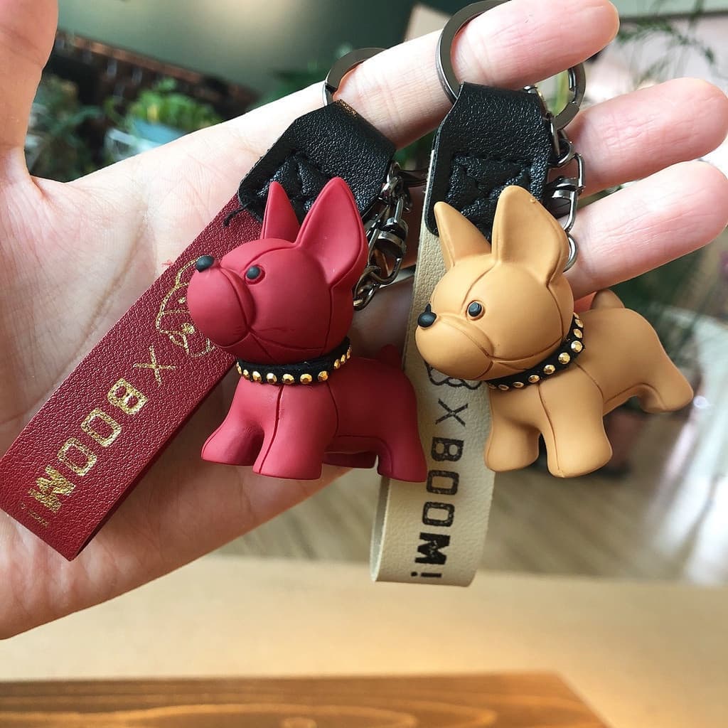 Cinto Criativo Chaveiro Bulldog Francês Bulldog Pequenos Ornamentos de Presente