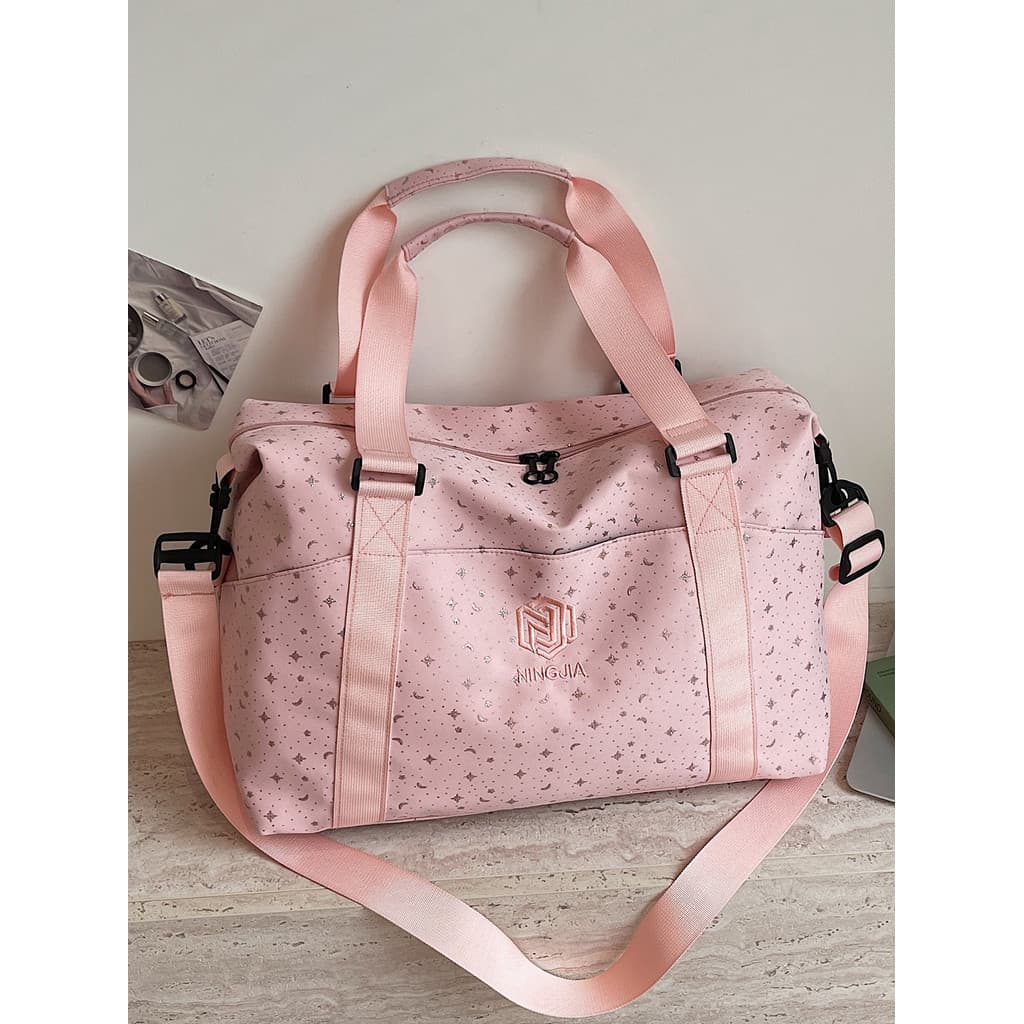 Bolsa de viagem de grande capacidade, tendência da moda, leve, curta distância, viagem de negócios, bolsa de embarque, m