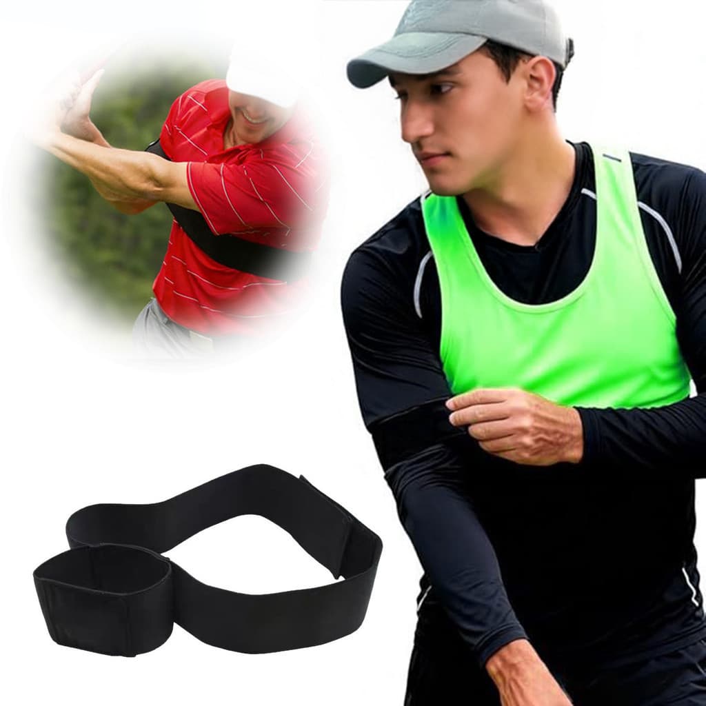 tshitoli-Golf Swing Correcting Arm Band Homens Mulheres Trainer Posture Corrector Practice Training Aid Acessórios De Go