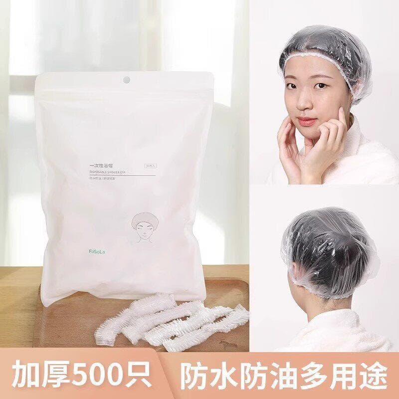 2026 novo estilo touca de banho descartável feminino à prova dwaterproof água banho doméstico touca de banho engrossado