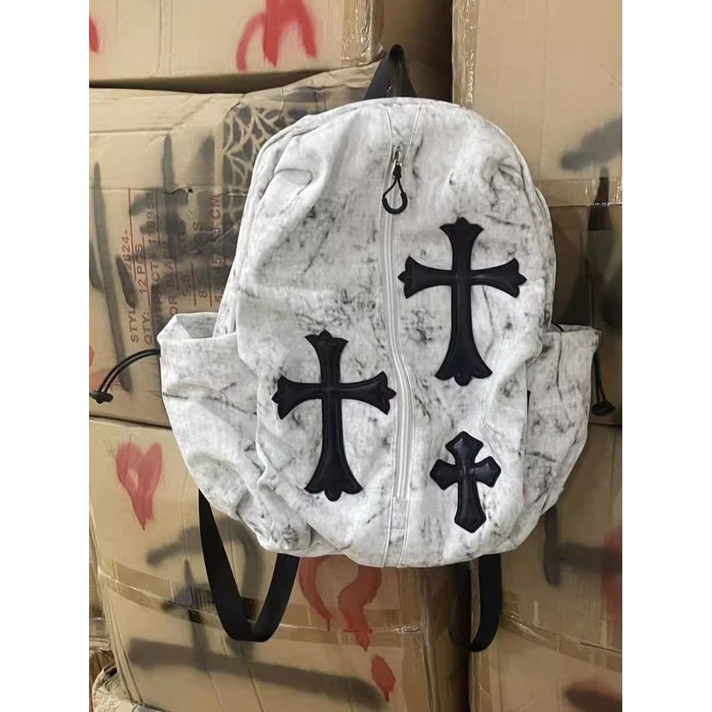 Casa Original cruz All-Match mochila estudantes universitários júnior estudantes do ensino médio mochila grande-Capac