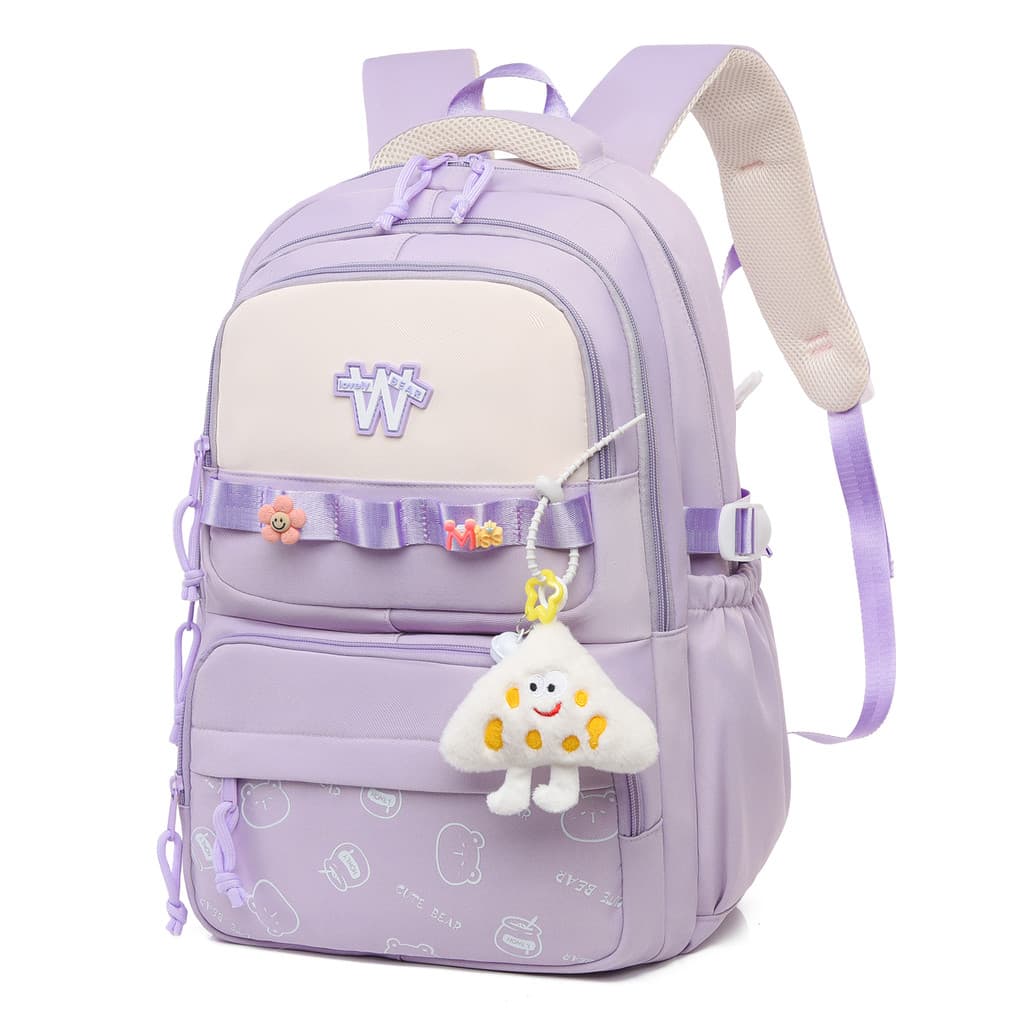 Mochila escolar para estudantes do ensino médio, estudantes do ensino médio, reduz a carga, proteção Ultra-