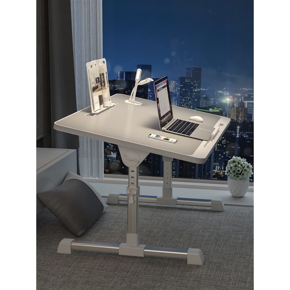 Cama pequena mesa elevável computador dormitório estudante mesa dobrável simples casa simples quarto mesa de estudo