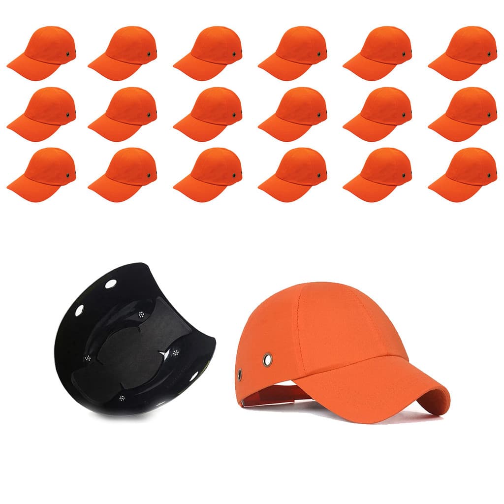 Bone com Capacete Seguranca EPI Kit 18 Uni Obra Construcao Trabalho Reparo Conserto Oficina Casquete Protecao Eficiente