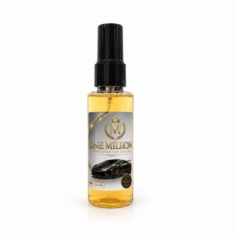 Arominha Premium ONE MILION Odorizador para Veículos 60ml - Perfume para Interior de Carro