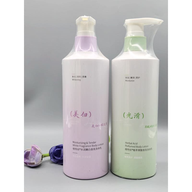 VETES VETES Fragrância Hidratante Loção Corporal Hidratante Pele Branca Fresca Extrato de Planta Ácido de Frutas Loção C
