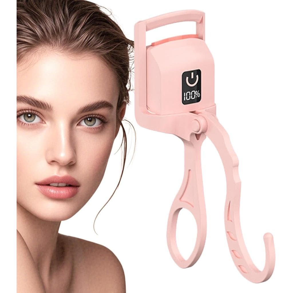 Curvador de Cílios Aquecido para Mulheres com Curvador de Cílios Aquecido Recarregável