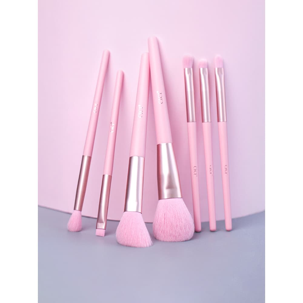 Pincel de maquiagem de beleza Facial cici Pincel de maquiagem Allure Conjunto de pincéis básicos 7 peças Conjunto Super