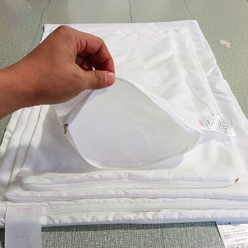 Almofada de travesseiro, encosto, fronha, bolsa interna wi Almofada de travesseiro encosto fronha Capa de forro sem núcl