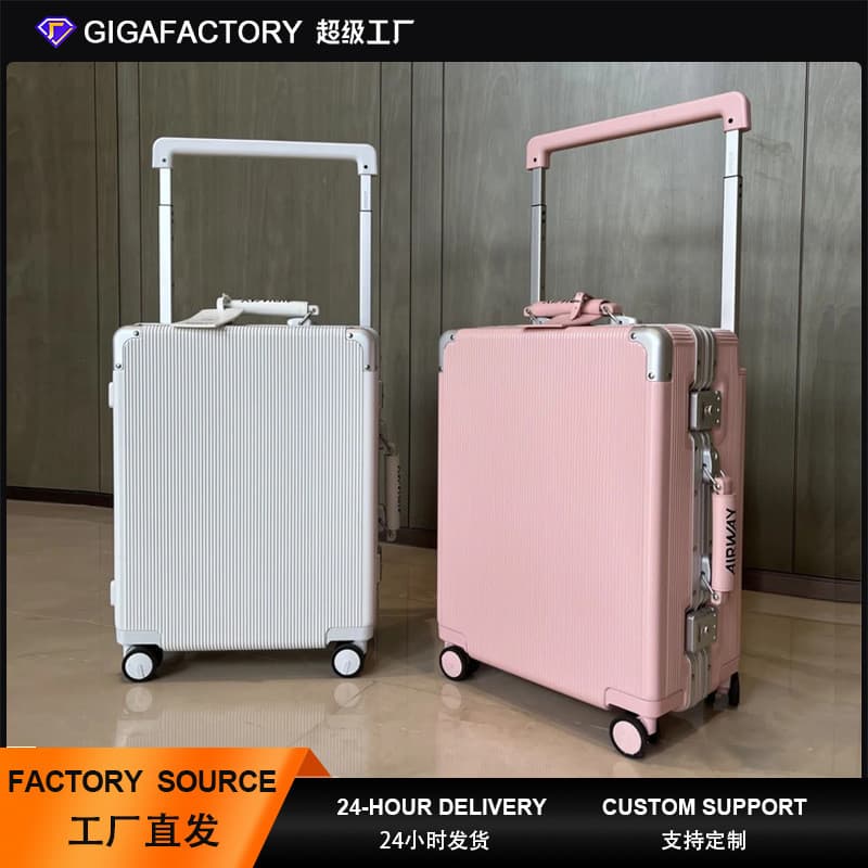 Airway quadro de alumínio bagagem 67cm grande capacidade trole embarque caso mala senha 80cm caso atacado