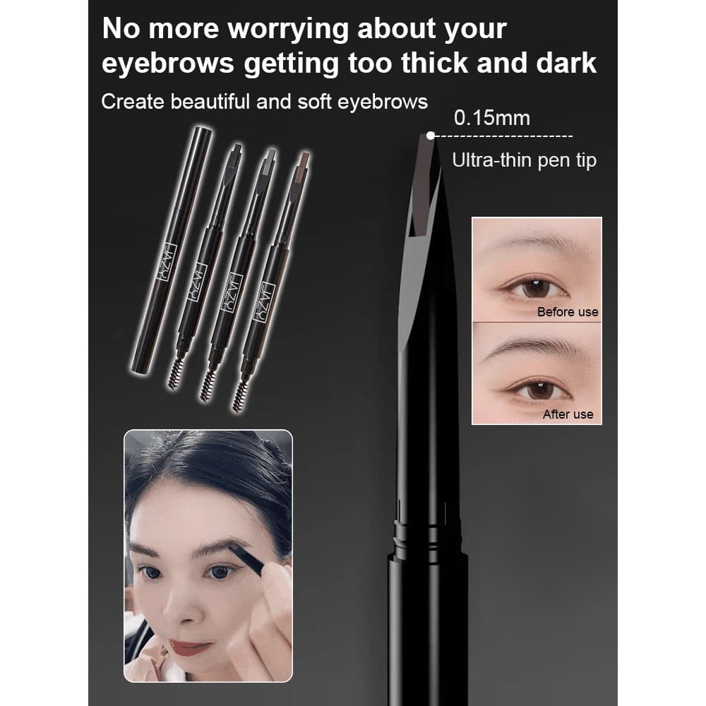 【Resistente à Água】Wild Eyebrow Magic Pen Lápis de Sobrancelha/À Prova D'Água/Resistente ao Suor