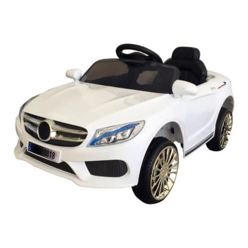Mini Carro Elétrico Infantil 6V com Controle Remoto, Faróis, Som, Cinto e Portas BW007 Importway