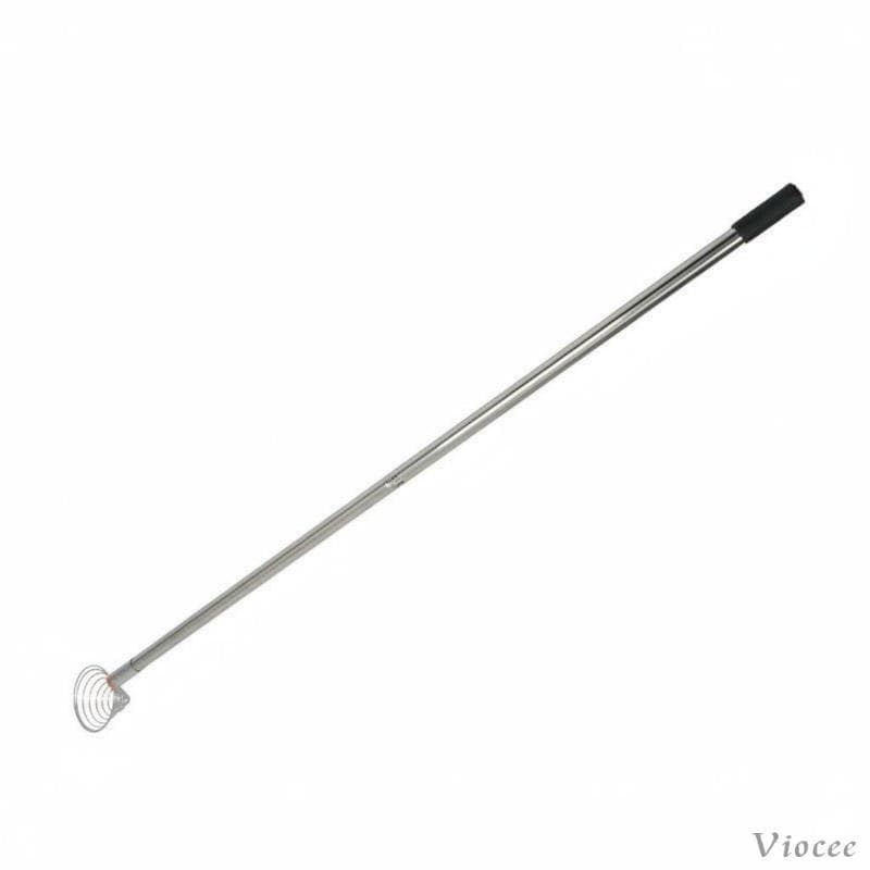 [Viocee] Dispositivo De Colheita De Amendoim De Aço Inoxidável Durável Ferramenta De Cesta Coletora De Nozes De Longo Al