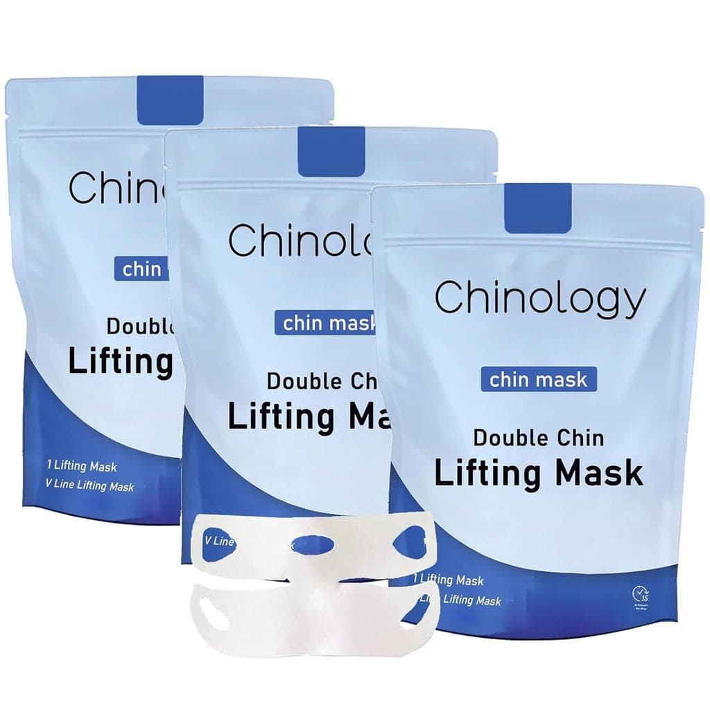 Máscara Chinology para o Queixo, Máscara Chinology para Lifting do Queixo Duplo, Máscara Lifting V-Line Redutora de Quei
