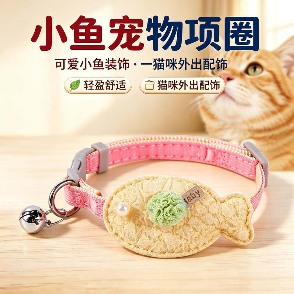 Coleira para animais de estimação estilo Xiaoyuer, colar babador Universal para cães e gatos, cães pequenos e médios, ac