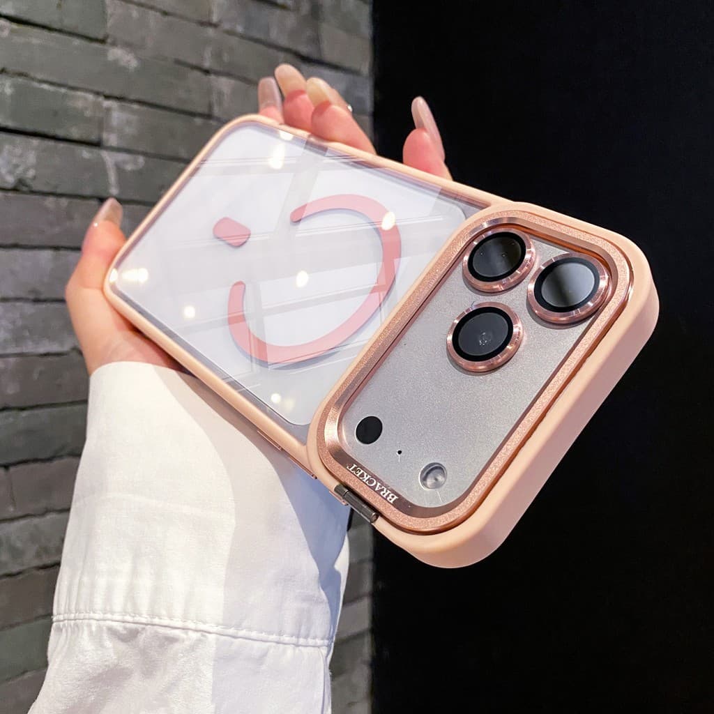 Novo Suporte Magnético De Lente De Janela Grande Compatível Com iPhone 17 Pro Max , 16 , Proteção Para 15 , promax 14 pl
