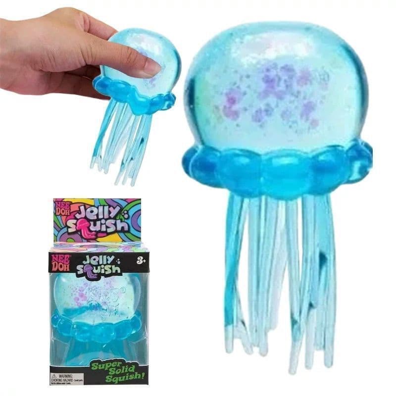 Brinquedo Mole De Água-Viva Com Ascensão Lenta 1 Unidade | Alívio Do Estresse Super Sólido Para Crianças E Adultos , Dec