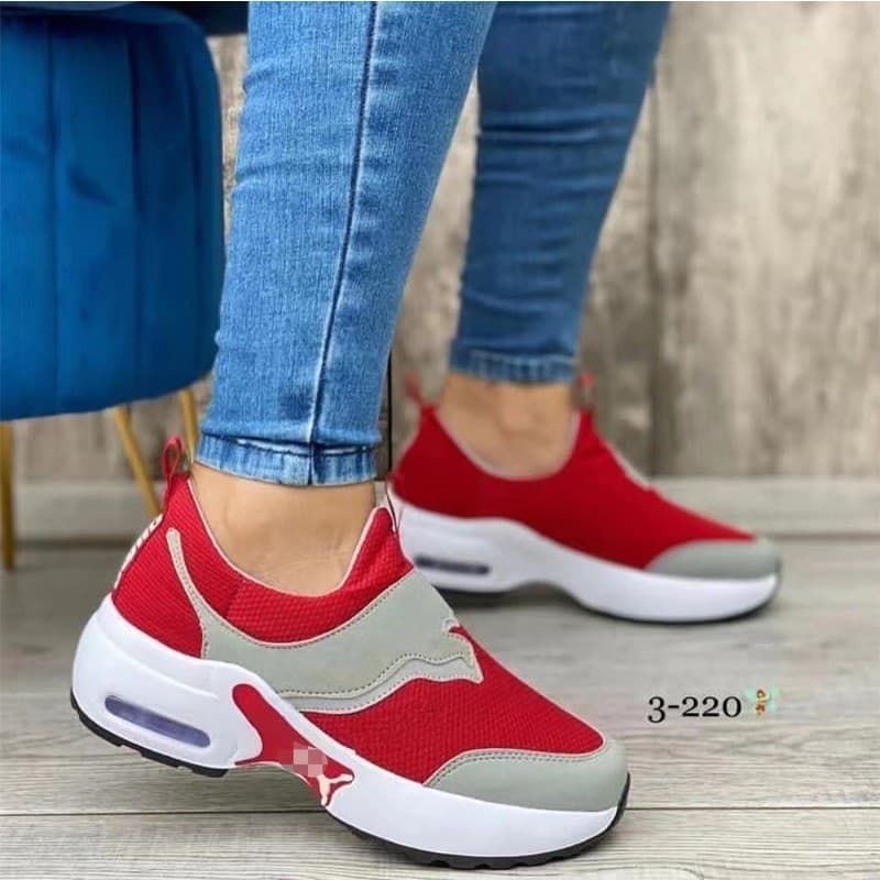 Novos Sapatos Esportivos Femininos Casuais Plus Size Tênis De Caminhada Corrida