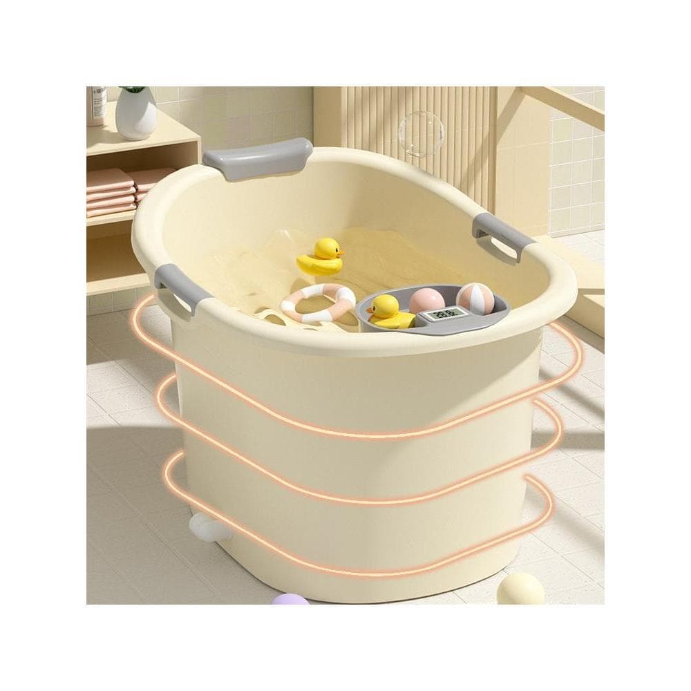 Banheira espessada para uso doméstico, banheira para bebês, crianças, pode sentar, banheira para crianças