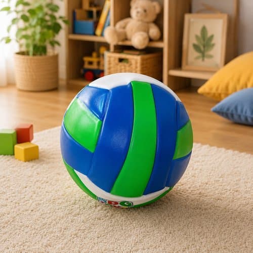 Bola Vôlei Infantil 63cm Sortida Material Resistente Uso Recreação Praia Praia Escolar