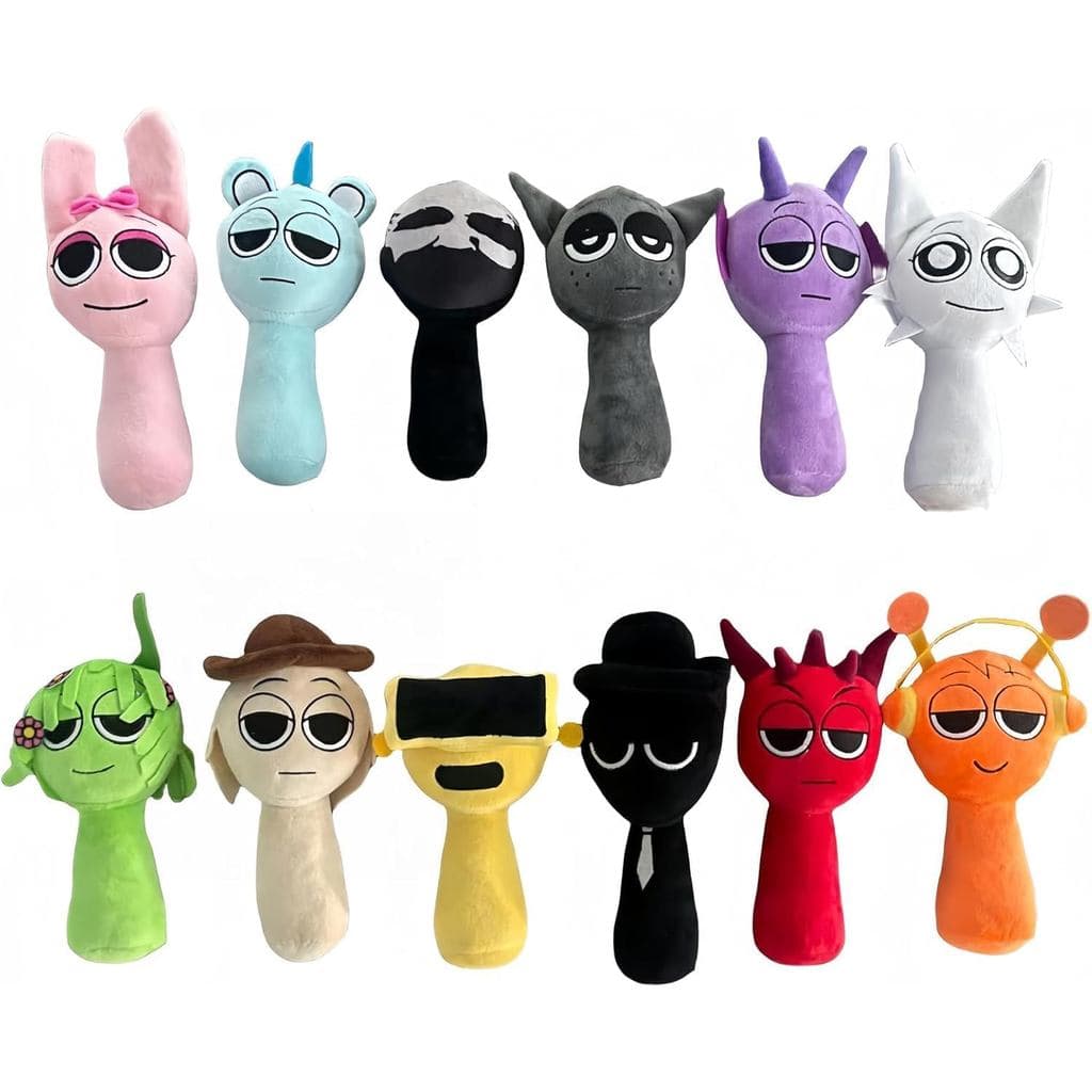 Brinquedos de Pelúcia Super JAKES, Boneco de Pelúcia Macio, Presentes de Natal e Aniversário para Adultos e Crianças (12
