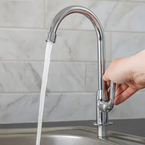 Torneira Mesa Inox 1/2'' Giratória 360° Anti-Ferrugem Cozinha