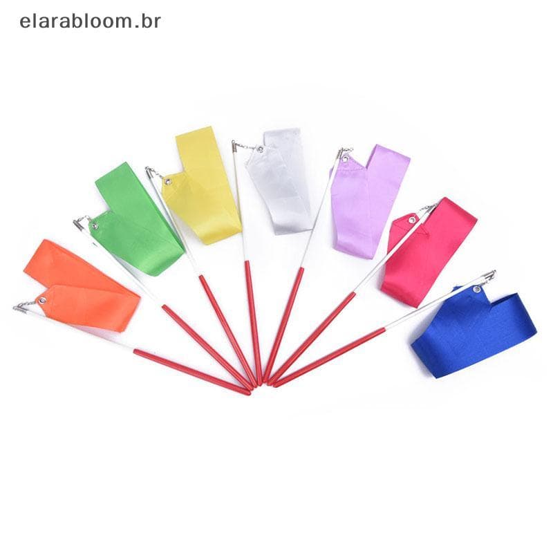 2m Fitas De Ginástica Profissional Fita De Dança Arte Rítmica Ballet Streamer
