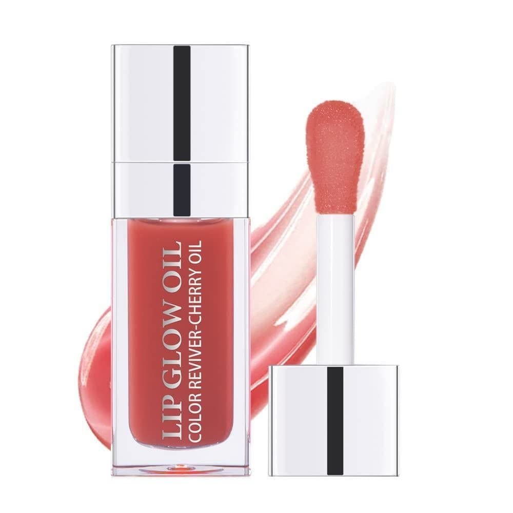 Óleo labial hidratante, gloss labial volumizador, óleo labial hidratante, bálsamo labial hidratante transparente