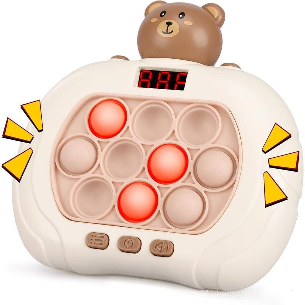 O brinquedo Blackma Pop Grip é adequado para crianças, sendo um jogo educativo portátil e um brinquedo sensorial para os