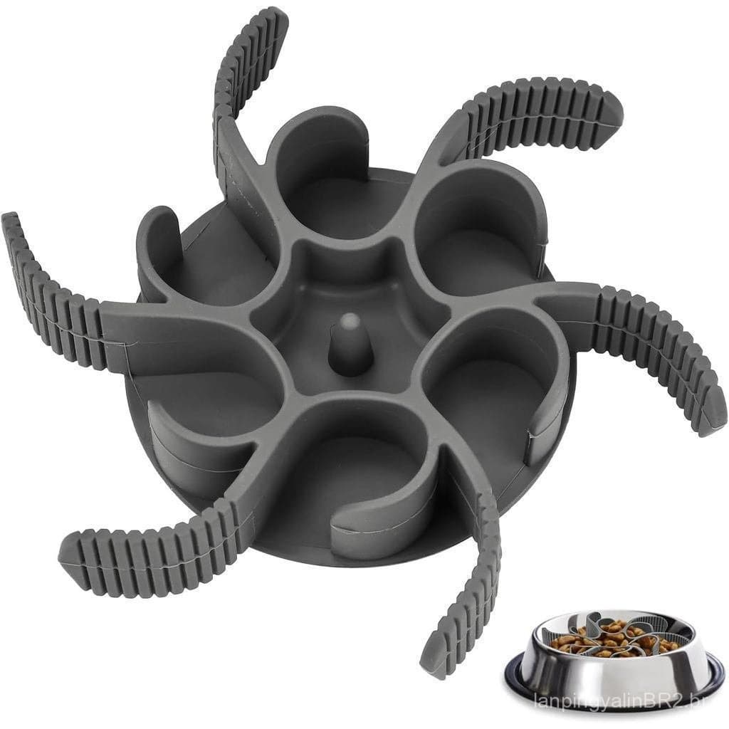 Recipiente para Ração de Cão HWSWSH Gamelle de Silicone à Prova de Explosão, Cortável e Conectável, Recipiente