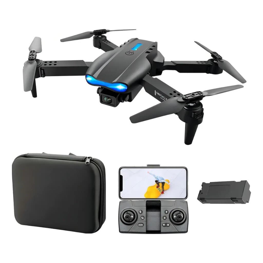 Drone E99 4K WiFi FPV Duas Câmeras HD Dobrável Alta Estabilidade