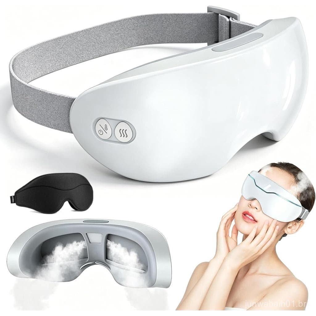 Máscara de Vapor para Olhos, Vaporizador de Olhos Aquecido para Olhos Secos com Aquecimento e Resfriamento, Névoa Nano A